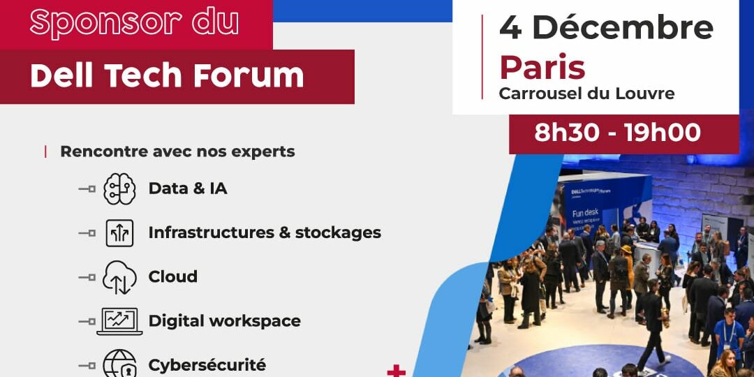dell-tech-forum-red-linkedin invitation au dell tech forum 2025 à Paris