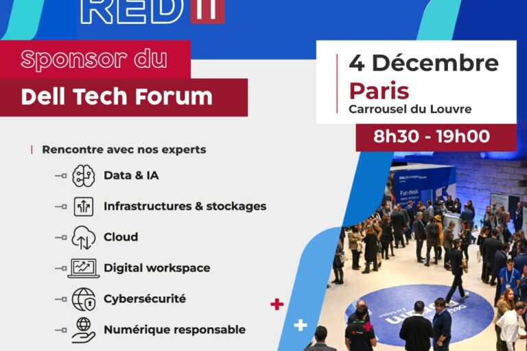 dell-tech-forum-red-linkedin invitation au dell tech forum 2025 à Paris